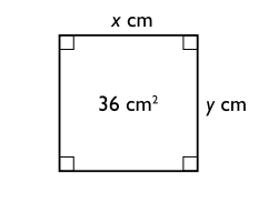 Vad är med säkerhet korrekt angående $\boldsymbol{x}$ och $\boldsymbol{y?}$