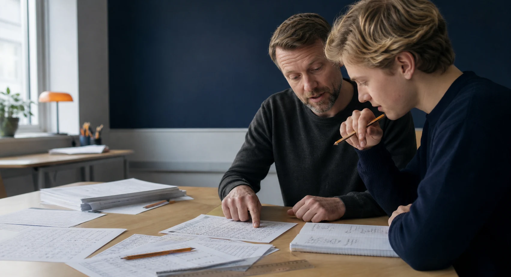 Svarshäfte och tydlig sammanställning av antal rätt på högskoleprovet
