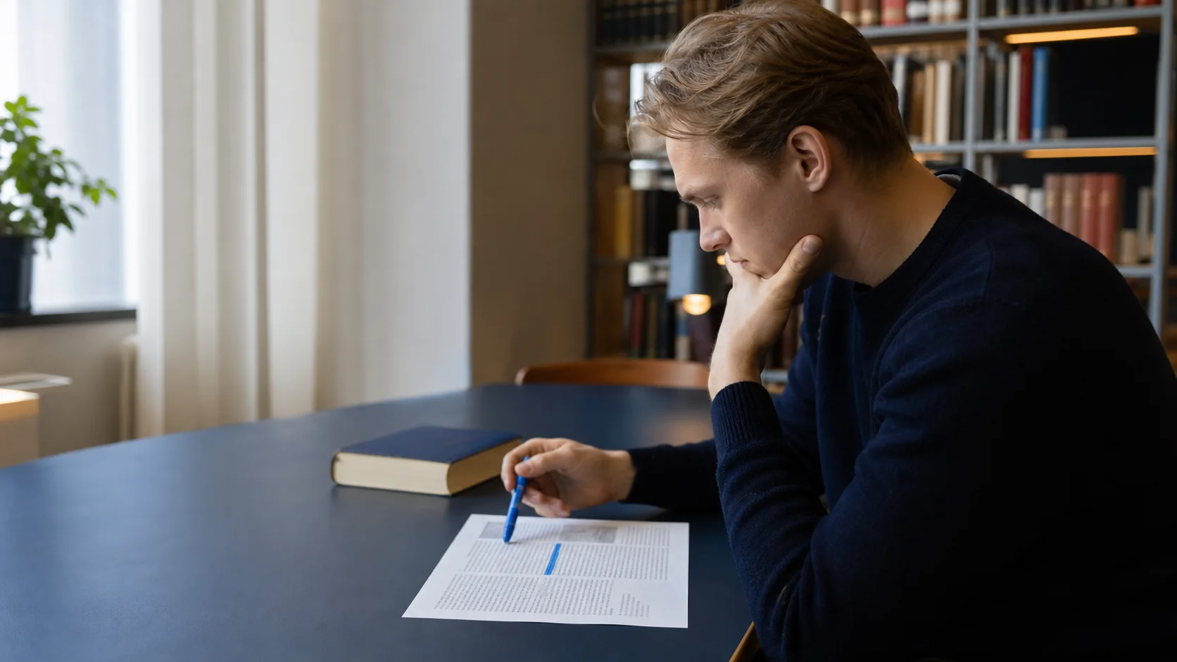 Student tolkar ett okänt engelskt ord med hjälp av meningar och textsignaler