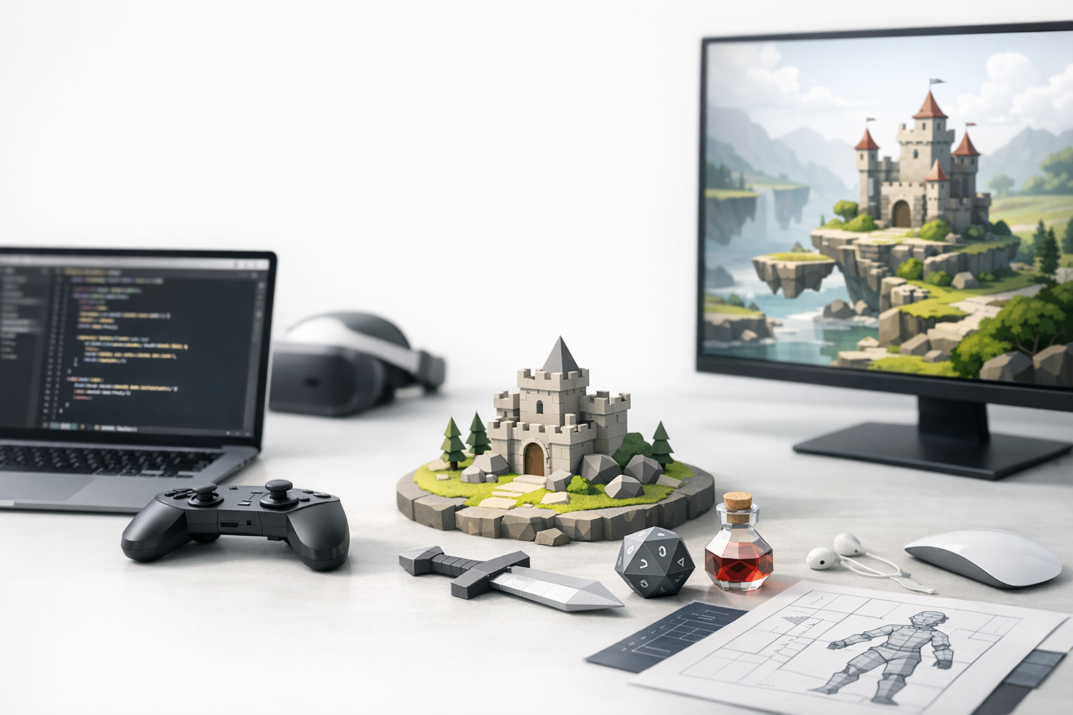 Spel­programmet - Speldesign och scripting