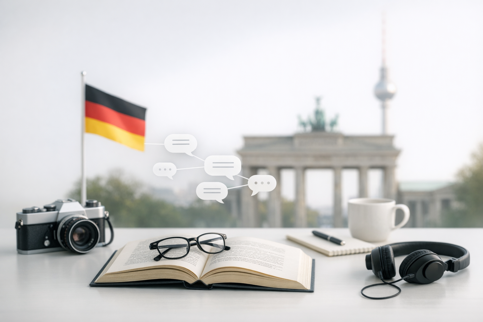 Språk­, kultur och kommunikation - Tyska, första terminen i Berlin