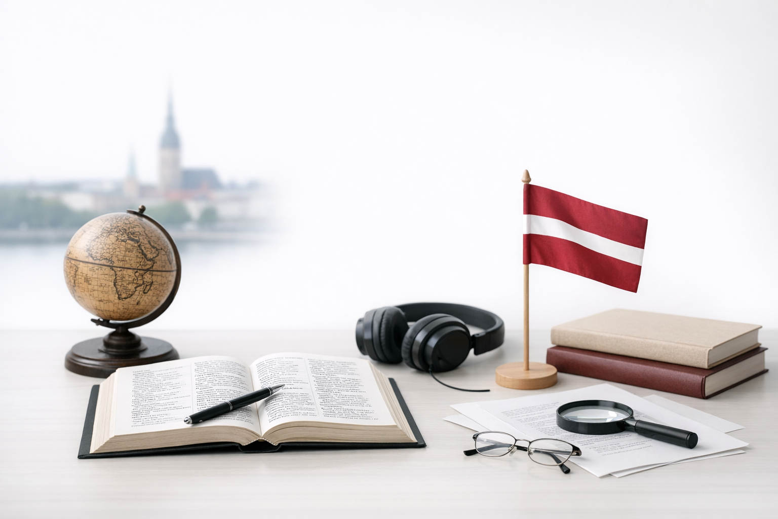 Språk­ och översättning - Lettiska