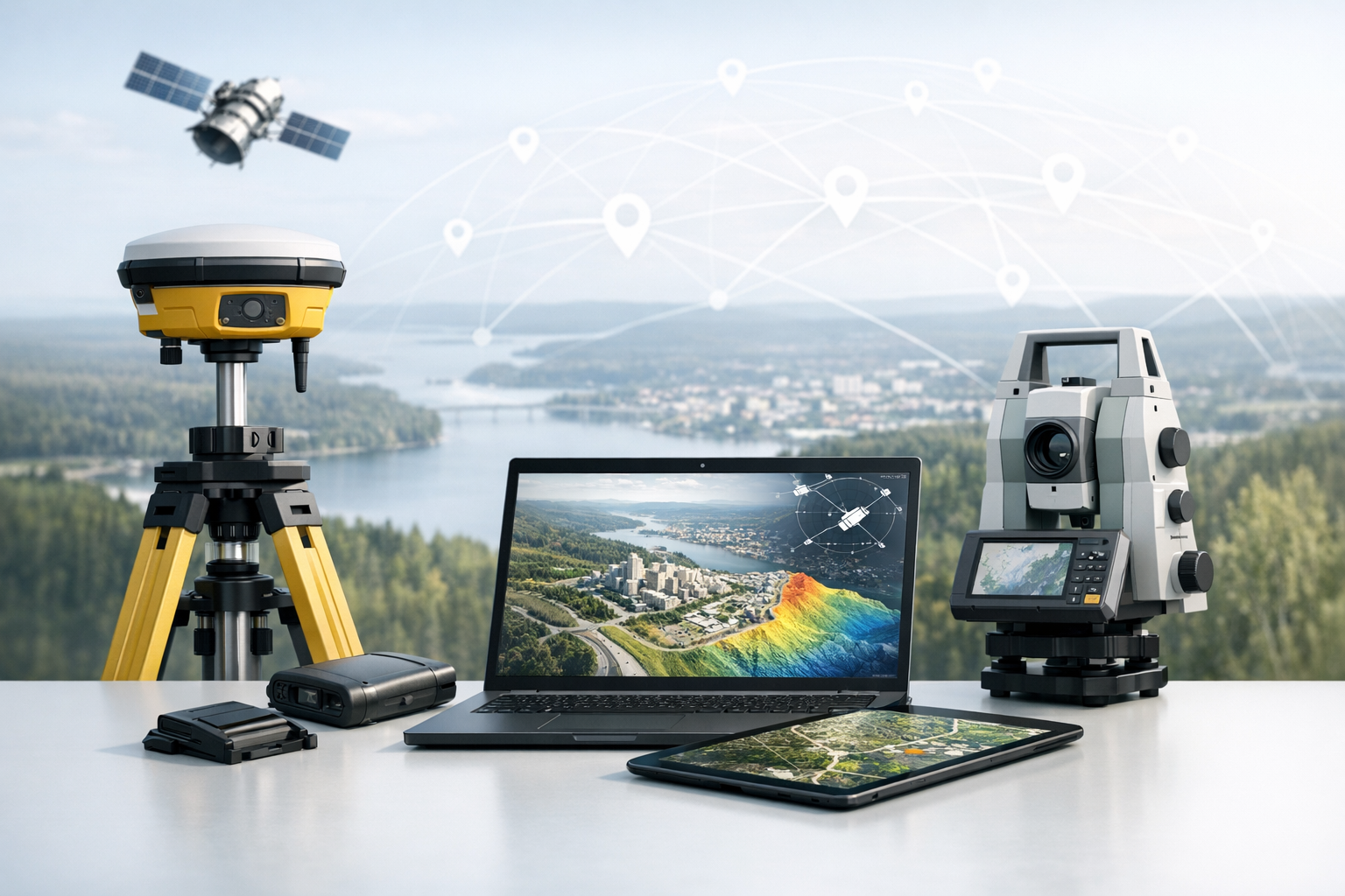 Civilingenjör i Geodata och positioneringsteknik