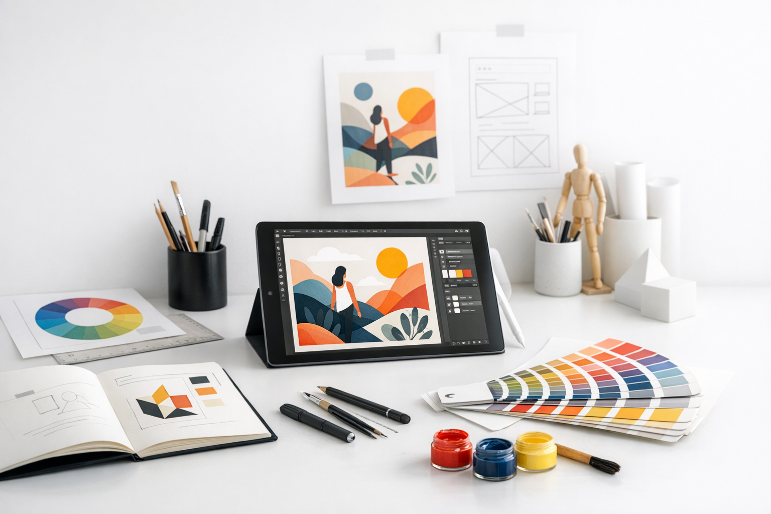 Grafisk formgivning och illustration