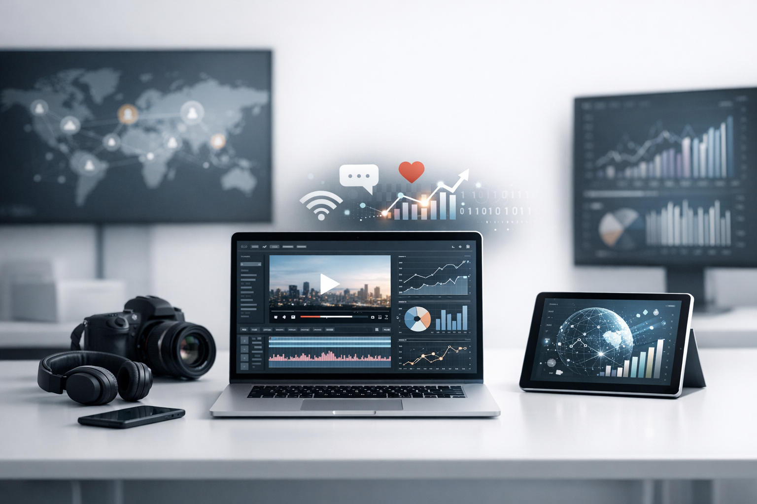 Medie­r och kommunikation - Digitala medier och analys