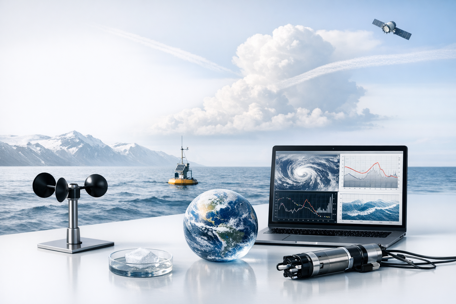 Meteorologi, oceanografi och klimatfysik