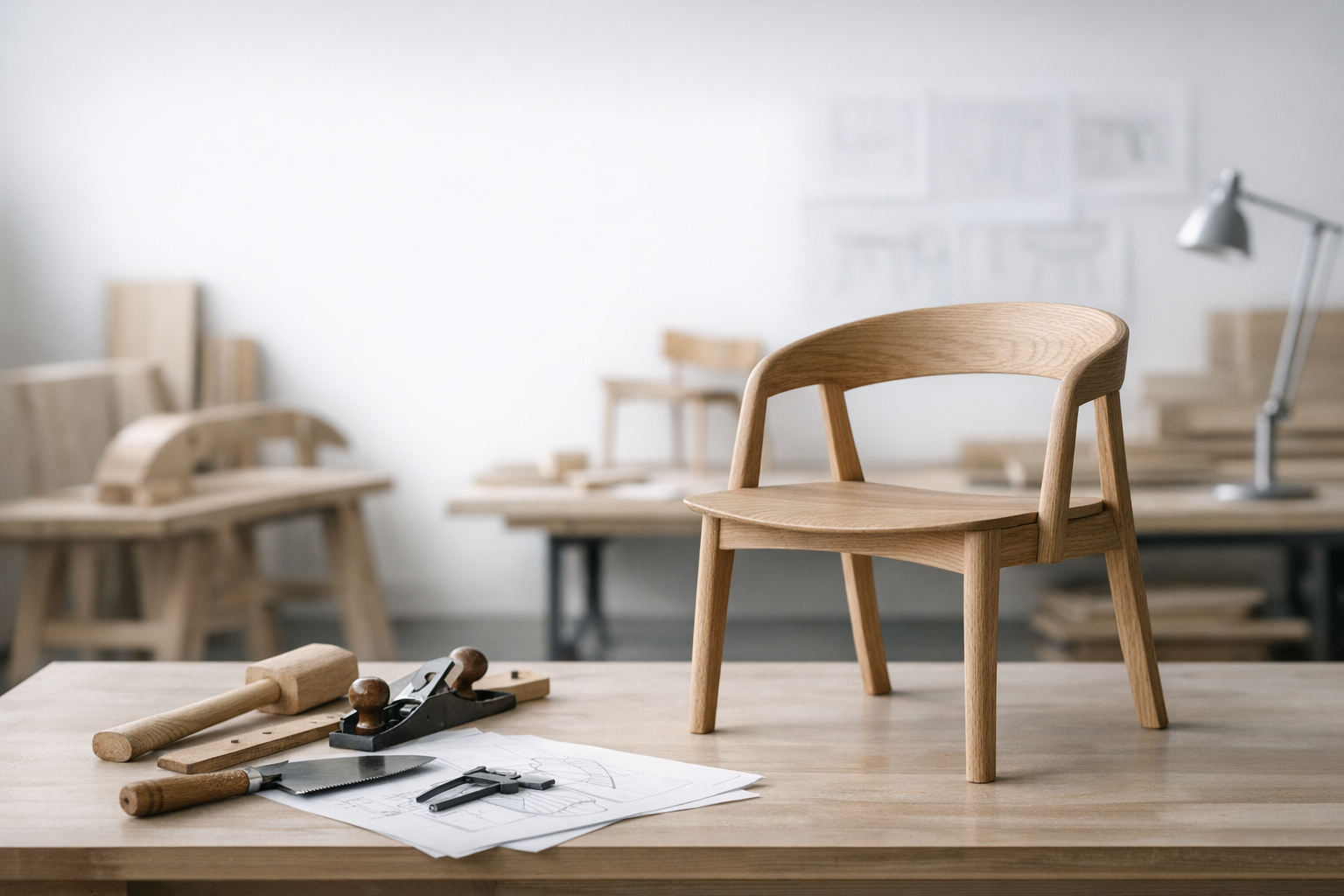 Möbeldesign - Trä